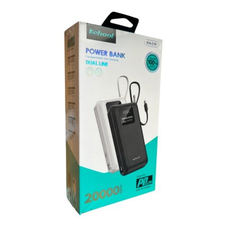 بنك الطاقة (بور بانك) kehool Power bank 20000 mAh