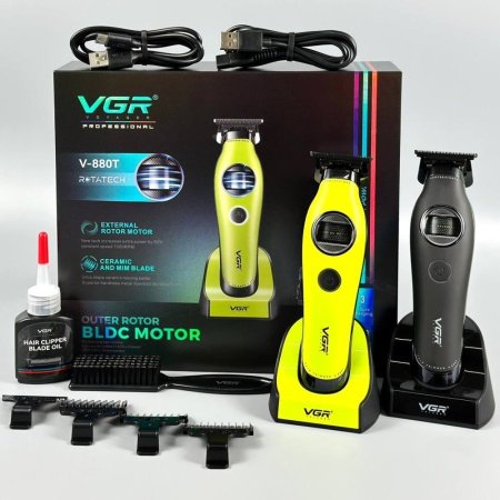 ماكينة تصفير وتحديد الشعر الاحترافية VGR V-880T