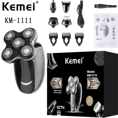 ماكنة الحلاقه والتنعيم الرجاليه الاحترافيه كيمي  Kemei KM- 1111
