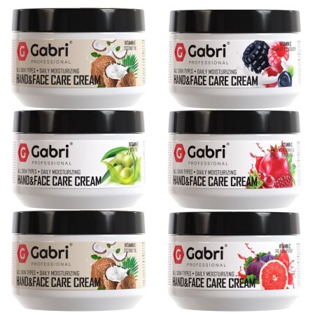 كريم جابري للعناية باليدين والوجه 2 في 1، 300 مل Gabri cream