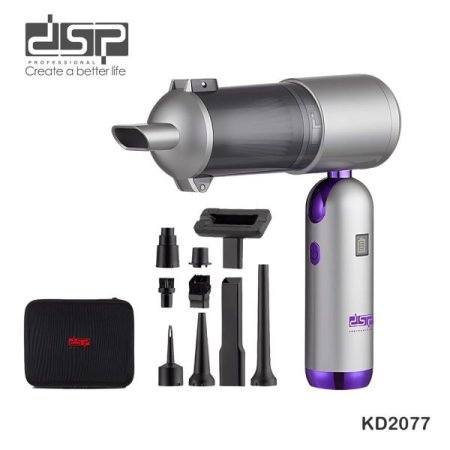 مكنسة كهربائية يدوية لاسلكية مع حقيبة عالية الطاقه قابل للطي  (DSP KD2077 (11-1