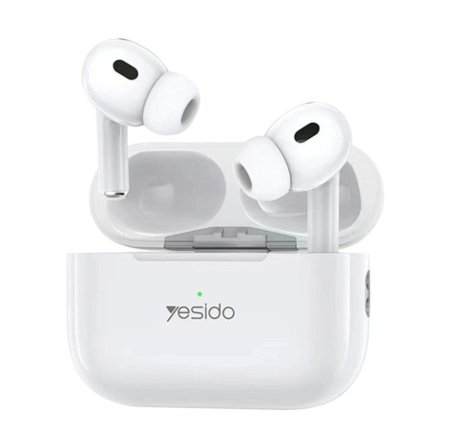 سماعات اذن لاسلكية من يسيدو لون أبيض - Yesido TWS16 Wireless Bluetooth Earbuds