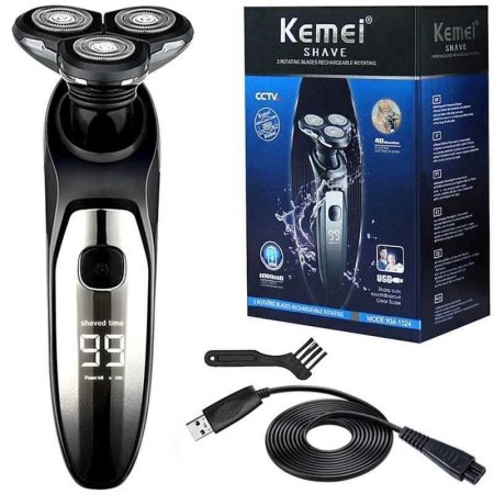 ماكينة الحلاقة الكهربائية للرجال من كيميKEMEI KM-1524