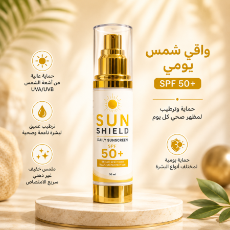 واقي شمس بحماية عالية Sun Screen
