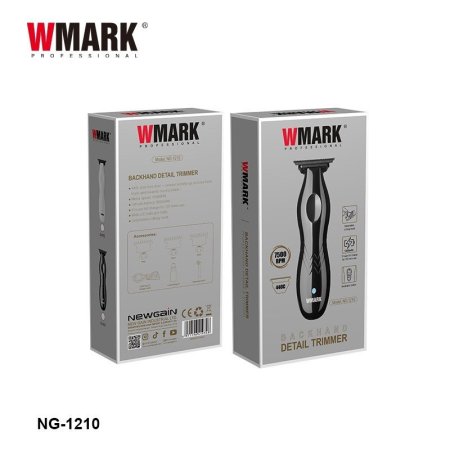 ماكينة حلاقة تحديد وتصفير (ماينوس) احترافية قابله للشحن WMARK NG-1210