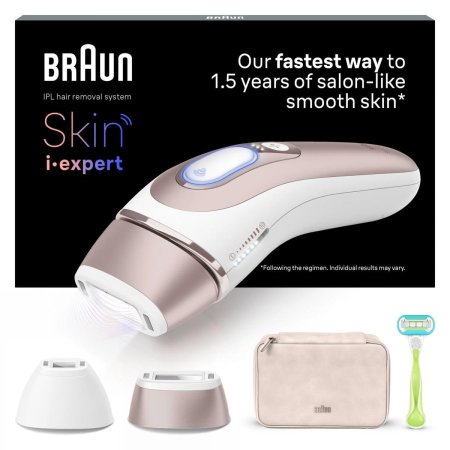 جهاز الليزر براون لإزالة الشعر بتقنية IPL الذكية Braun Skin i·Expert S7 PL7147
