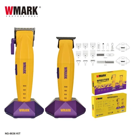 طقم حلاقة دبليو مارك الاحترافي WMARK NG-8636KIT