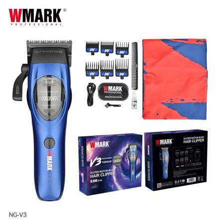 ماكينة حلاقة دبليومارك ذات الدوار الخارجي BLDC القوي WMARK NG-V3