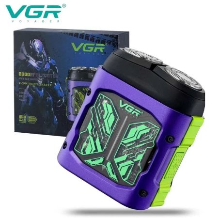 ماكينة تنعيم احترافية رأسين مقاومة للماء VGR V-344