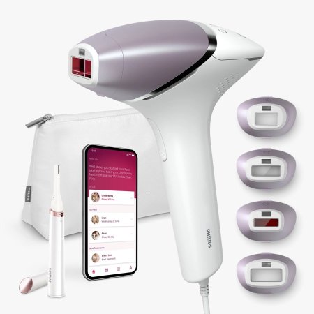 جهاز فيليبس لازالة الشعر بالليزر  450,000 ومضة IPL لإزالة الشعر بالليزر Philips BRI949/00