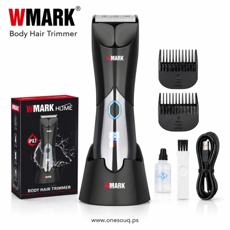 ماكينة حلاقه دبليو مارك الاحترافية للجسم والاماكن الحساسة WMARK NG-BT001