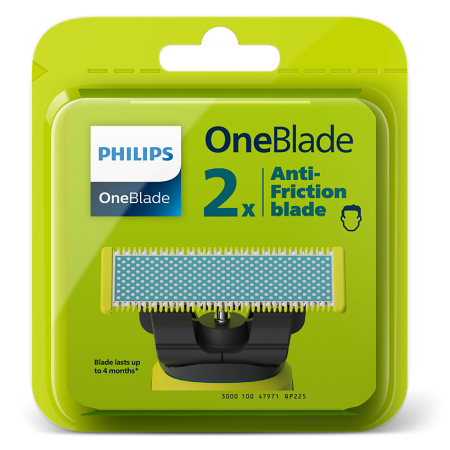 شفرة بديلة Philips OneBlade QP225/50 – حزمة 2 شفرة