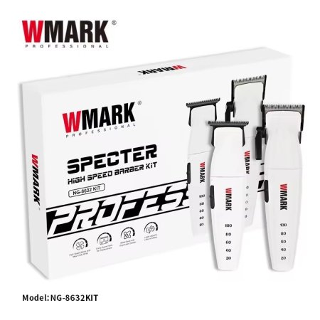 مجموعة قص الشعر الاحترافية دبليو مارك  WMARK NG-8632KIT