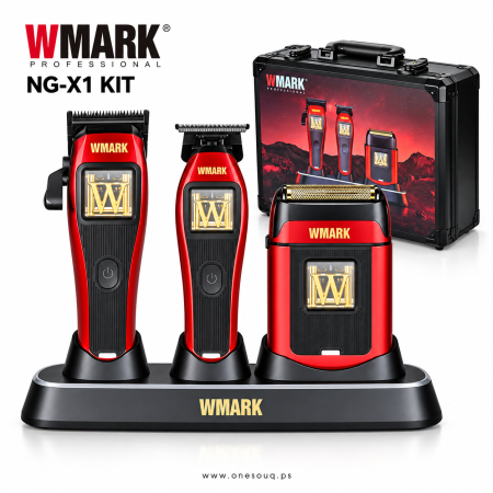 طقم الحلاقه احترافي WMARK NG-X1 KIT Professional Vector Motor Barber Kit