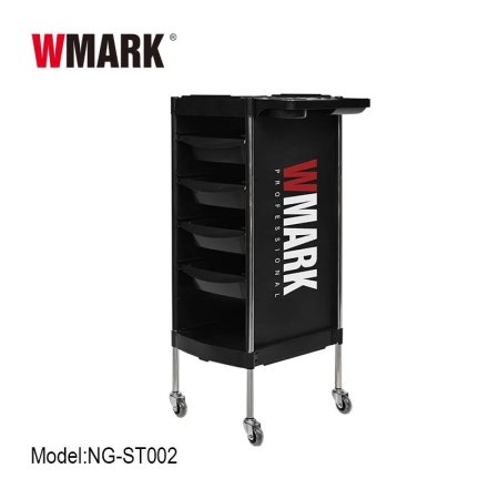 عربة صالون لتنظيم أدوات التجميل وتصفيف الشعر WMARK NG-ST002